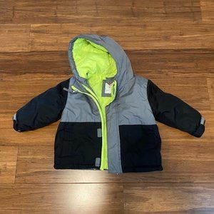 Healthtex Baby Infant Boy 3 in 1 Ski Snowboard Jacket with Removable La Size 12M